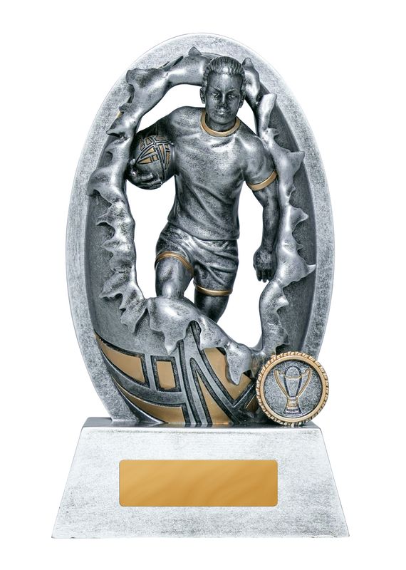 Rugby Trophy 130mm