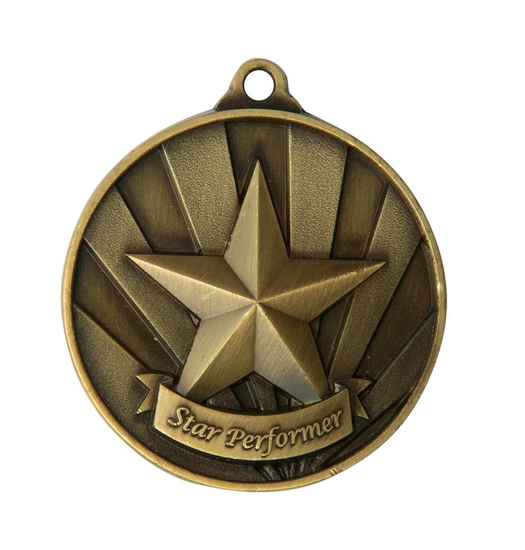 Star Performer Schools Medal 50mm