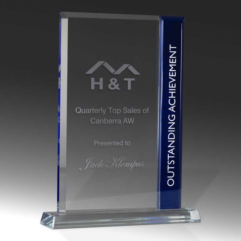 Rectangle Glass Award 240mm