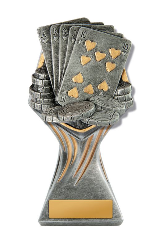 Poker Trophy 225mm