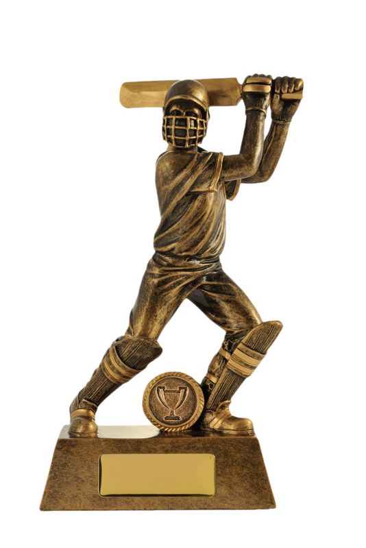 Batsman Cricket Trophy 160mm