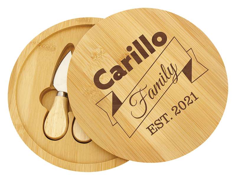 Bamboo Cheese Gift Set